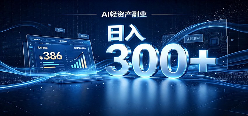 2026 AI轻资产风口，Token中转站小白可入局，日入300+-UUY
