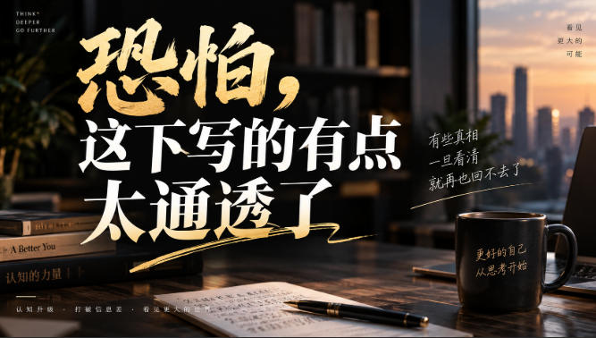 灏泽叔最新付费文章：恐怕，这下写的有点太通透了-UUY