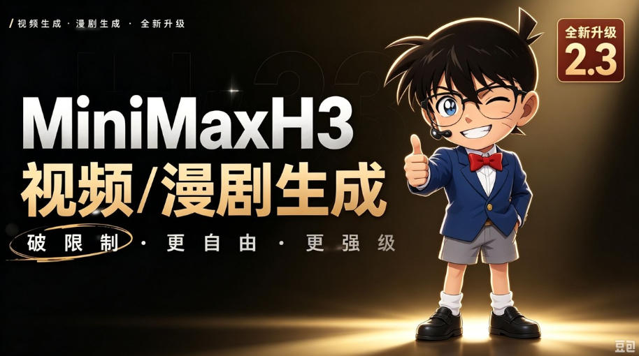 【MiniMaxH3一键懒人整合包】AI视频/漫剧生成工具，支持30_40_50显卡，ComfyUI整合包安装部署！最低8g显存也能跑！-UUY