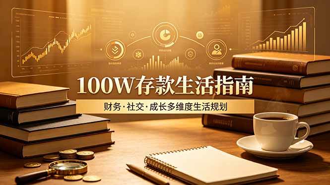 （19121期）付费文章：100W存款生活指南，如何从财务、社交、成长等维度规划自己的生活-UUY