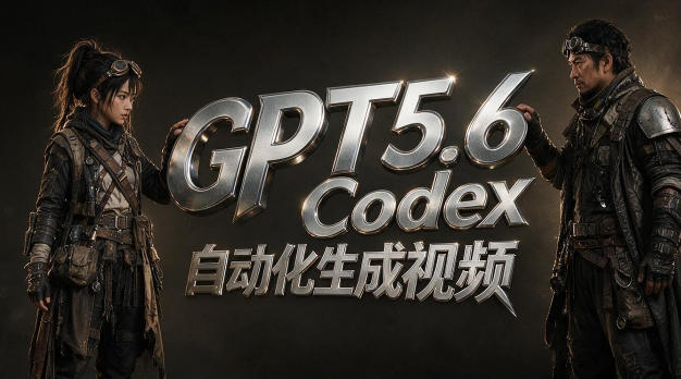 GPT5.6+Codex自动化生成视频全流程实战，从提示词设计、角色设定、封面海报，到视频生成思路与自动化工作流-UUY