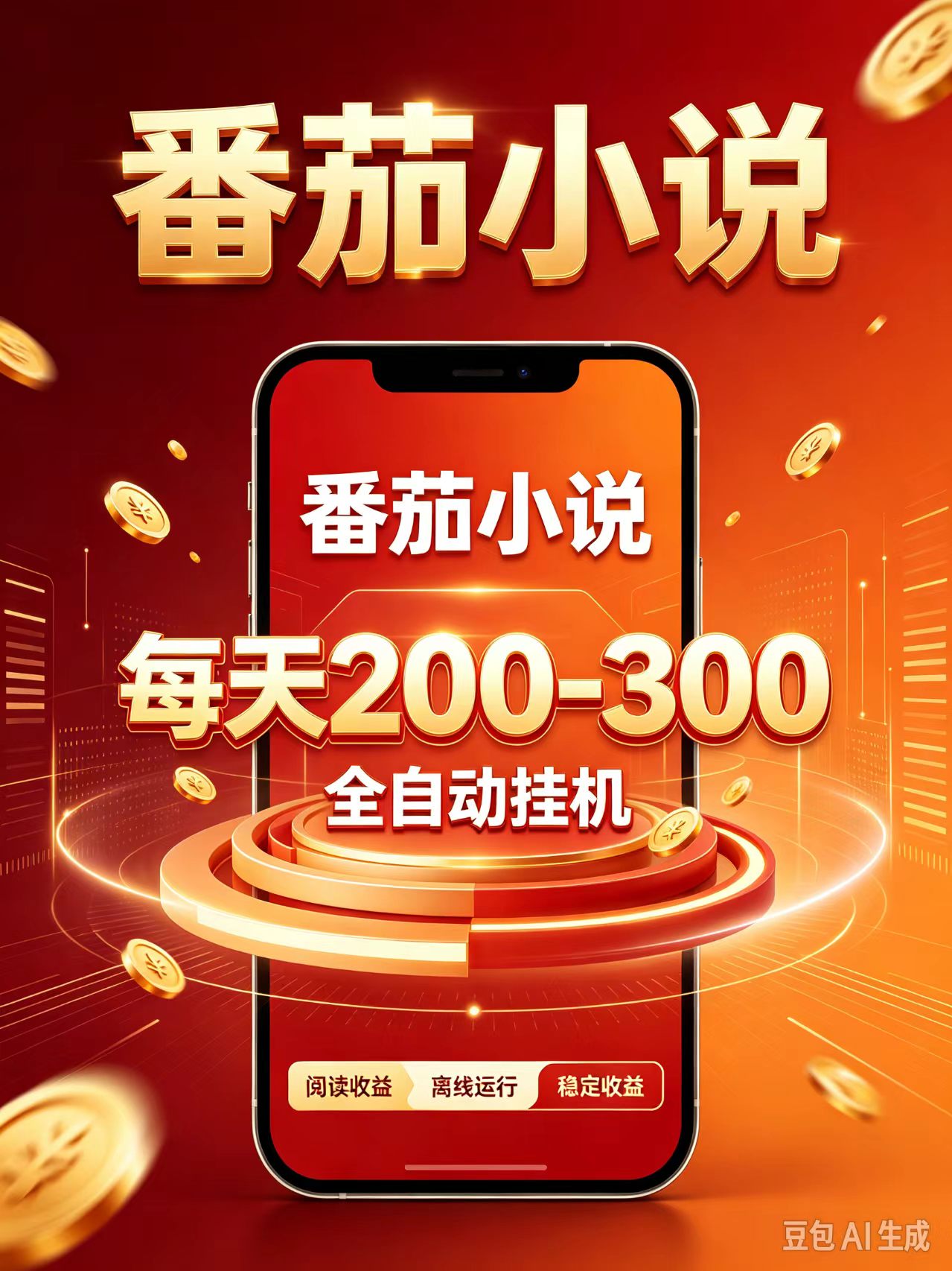 门槛极低的番茄全自动小说，日入200-300，项目非常火爆-UUY