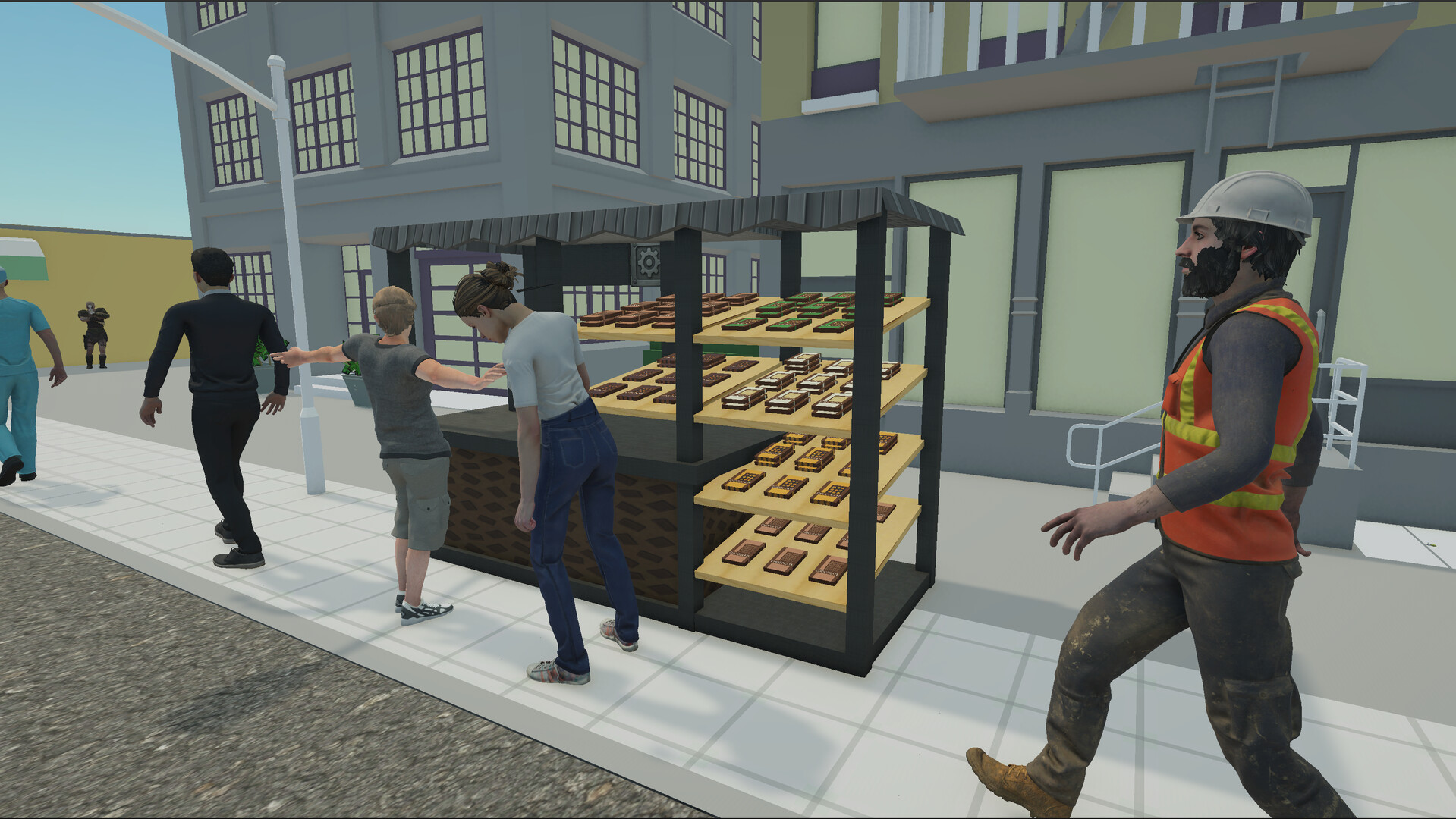 巧克力摊位模拟器/Choco Kiosk Simulator-UUY