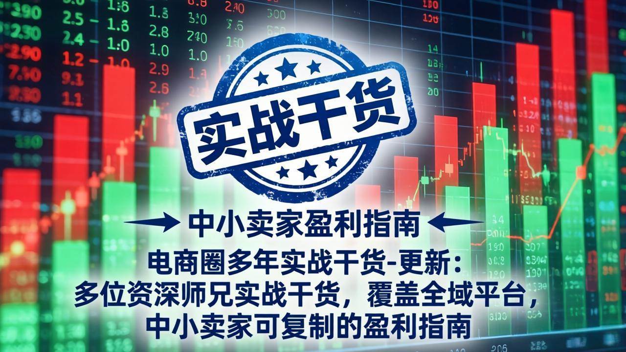 （19447期）电商圈多年实战干货-更新2026：多位资深师兄实战干货/覆盖全域平台，中小卖家可复制的盈利指南-UUY