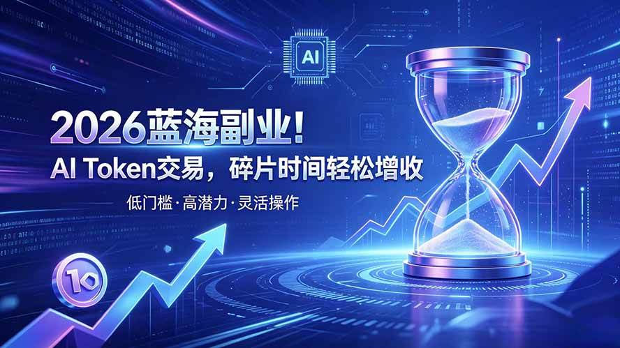 （19997期）AI Token算力赛道！普通人可入局的数字副业-UUY