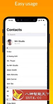 iOS风格联系人 iContacts v1.1.2高级版-UUY